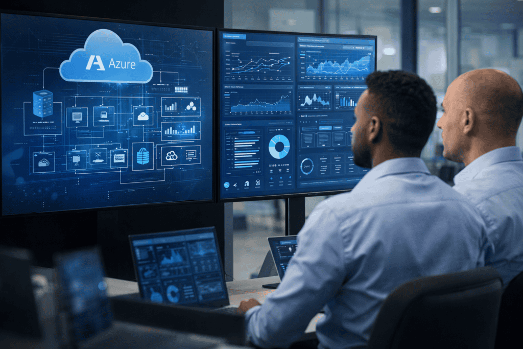 Azure cloud migration and infrastructure consulting services delivered by AtlasOps engineers